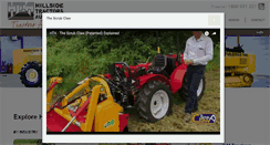 Desktop Screenshot of hillsidetractors.com